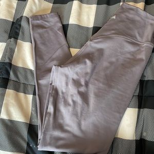 Balance Athletica purple/gray leggings